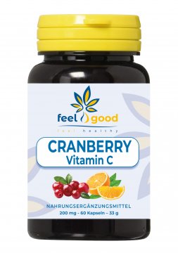 Cranberry + Vitamin C 200 mg